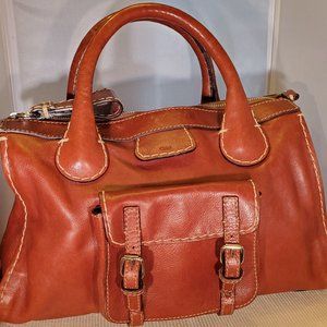 Chloe "Edith" satchel bag-whisky